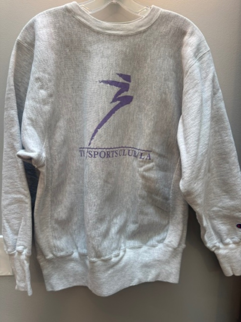 Vintage RARE 90's Reverse Weave, Champion, Sports Club LA Sweatshirt, M